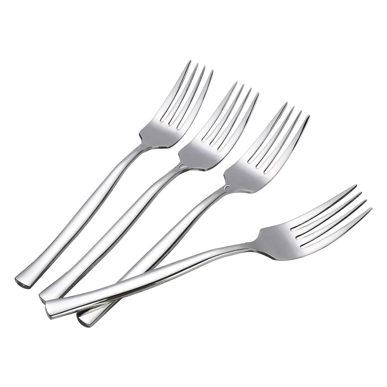 Rinboat Stainless Steel Dessert Forks, 12 Pieces