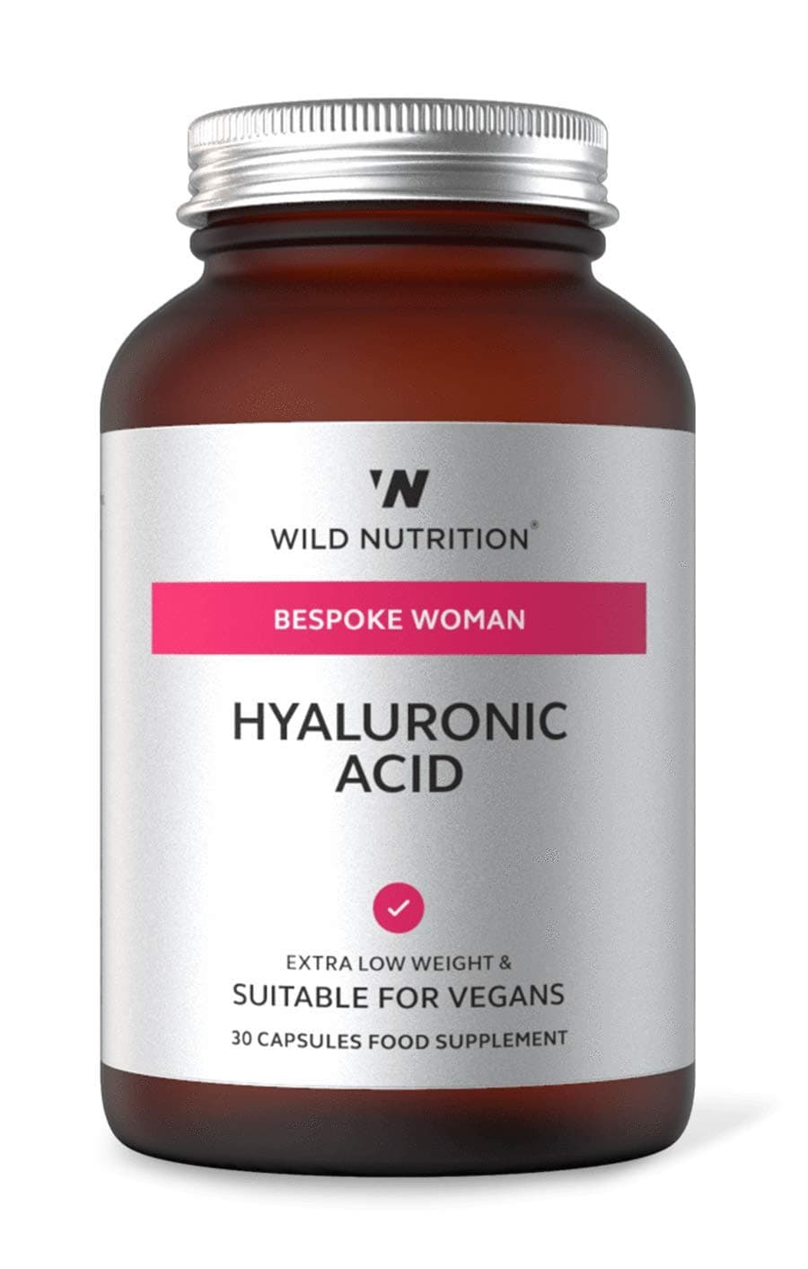 Wild Nutrition Hyaluronic Acid Capsules 30