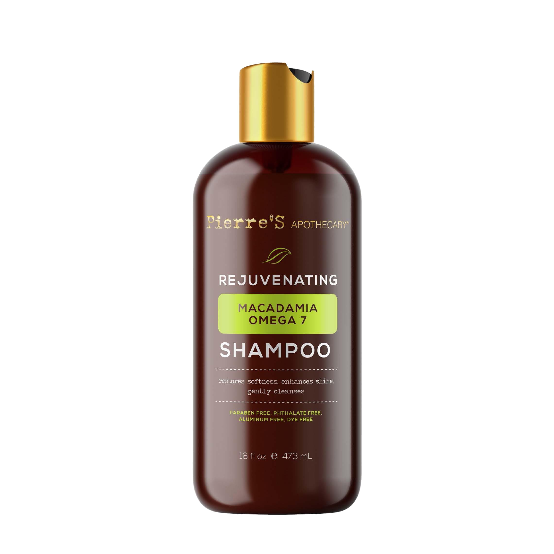 Pierre'S Apothecary Macadamia oil with Omega 7 oil Rejuvenating Shampoo - 16 oz