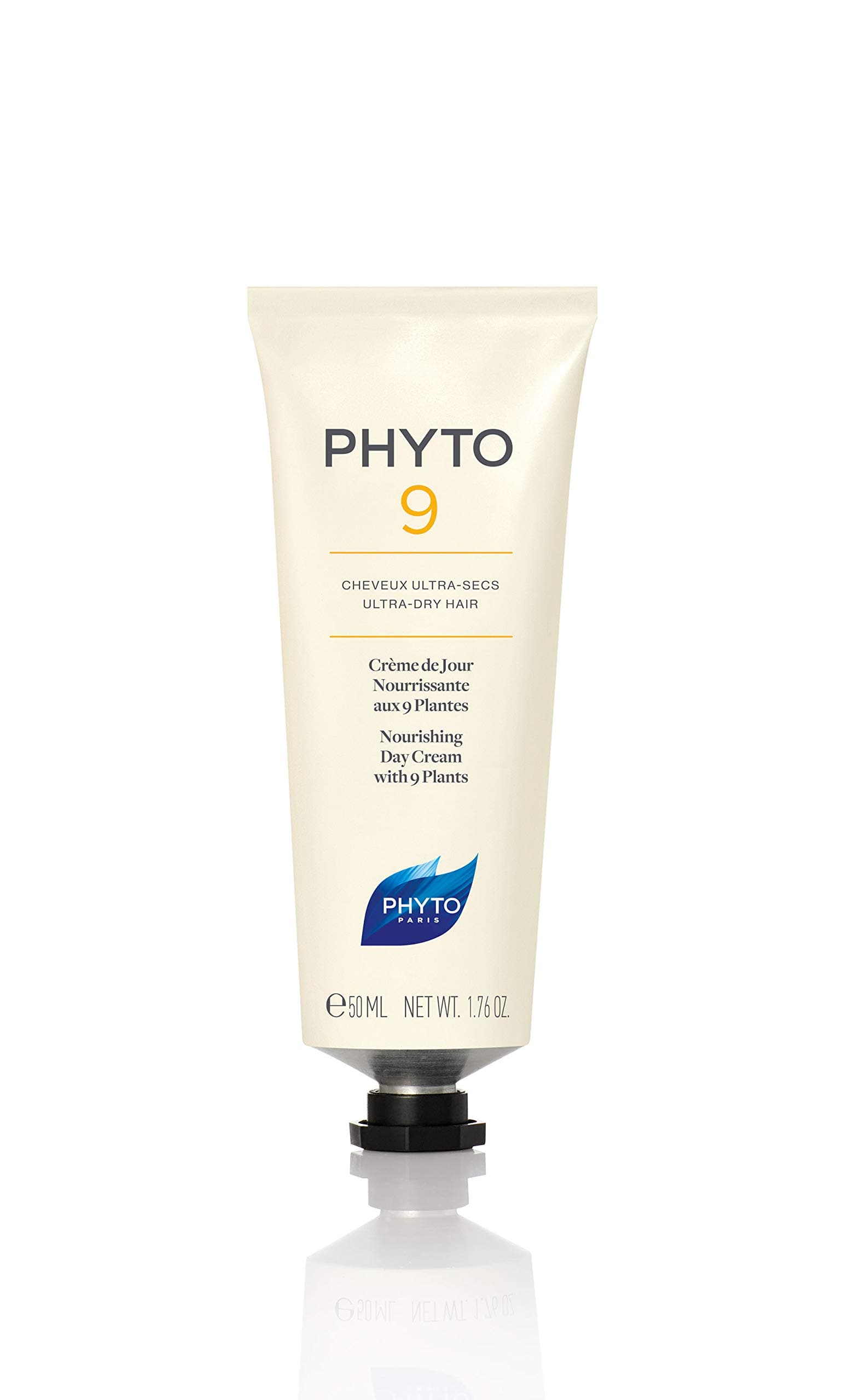Phyto 9 Ultra-Dry Hair Nourishing Day Cream with 9 Plants, Rosemary, Free from Paraben, Sulfate, Phthalates, Petrochemicals, Talc and Cruelty, 50ml