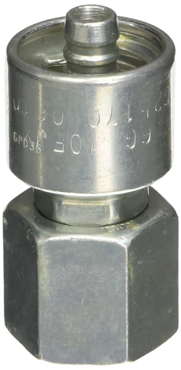 Gates G25170-0610 Female JIC 37 Flare Swivel (MegaCrimp)