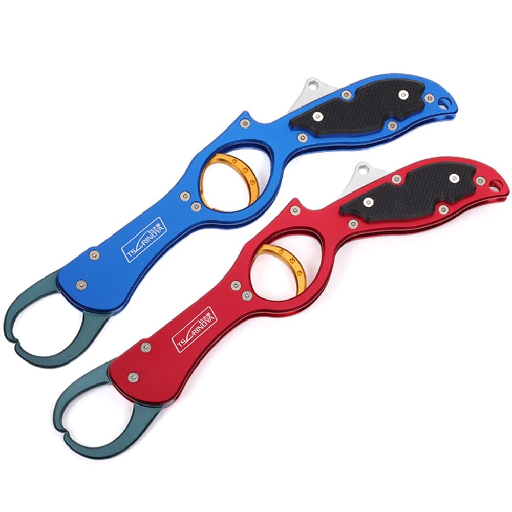 Aluminium Alloy Fishing Plier Lip Grip Fish Controller Hook Remove Fishing Tackle Tool Gripper