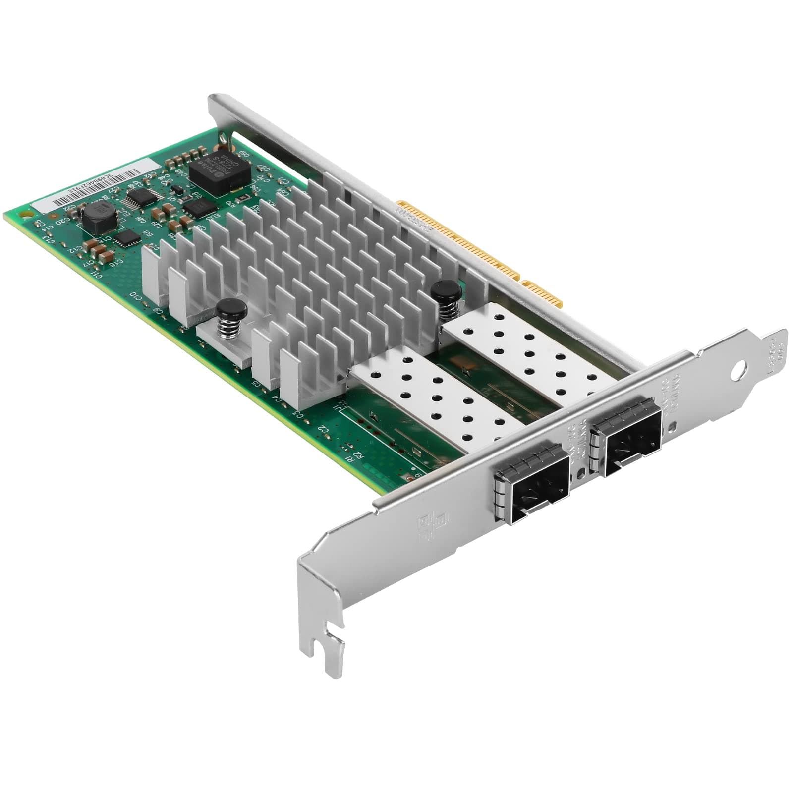 10gbe Network Card for Intel X520-DA2/ X520-SR2-82599ES Chip, 10Gbit PCI Express 2.0 X8 Port, Low Profile Dual SFP+ Ports, 10 Gigabit Network Adapter(NIC) for Linux, FreeBSD, VMware ESX/ESXi