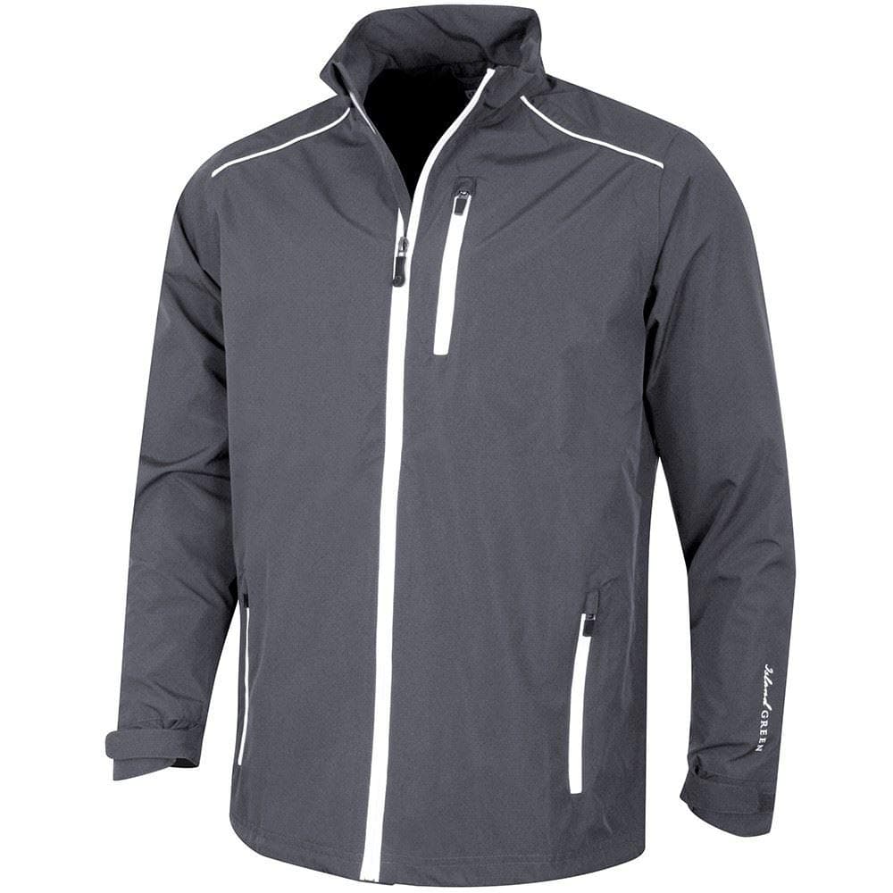 Golf IGJKT1723 Mens Zip Through Waterproof Windproof Breathable Sports Rain Jacket