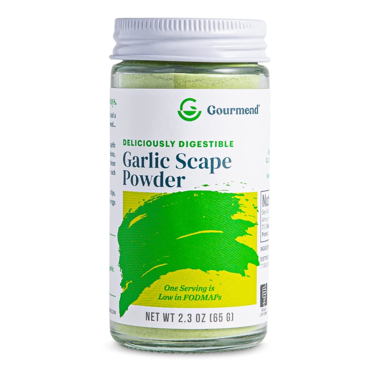 Foods Organic Garlic Scape Powder – Certified Low FODMAP, Filler Free, Gluten Free, 100% Natural, No Corn Starch, Maltodextrin, Flavors or Other Fillers