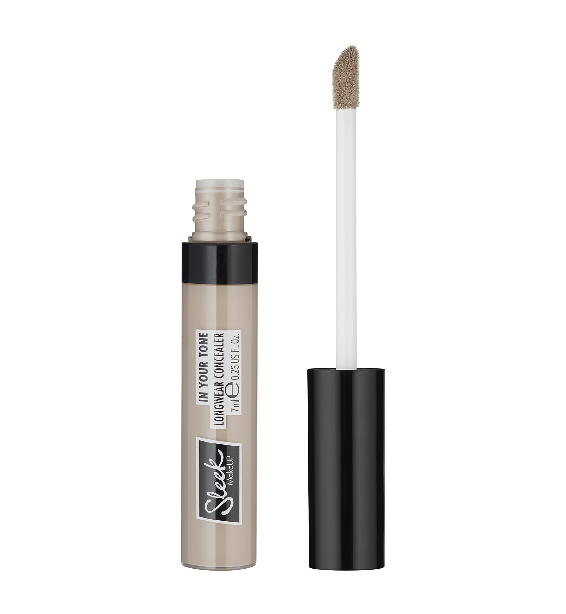 MakeUP In Your Tone Longwear Concealer, Hides Dark Circles and Covers Blemishes, Buildable Medium to Full Coverage, 1C, 7ml