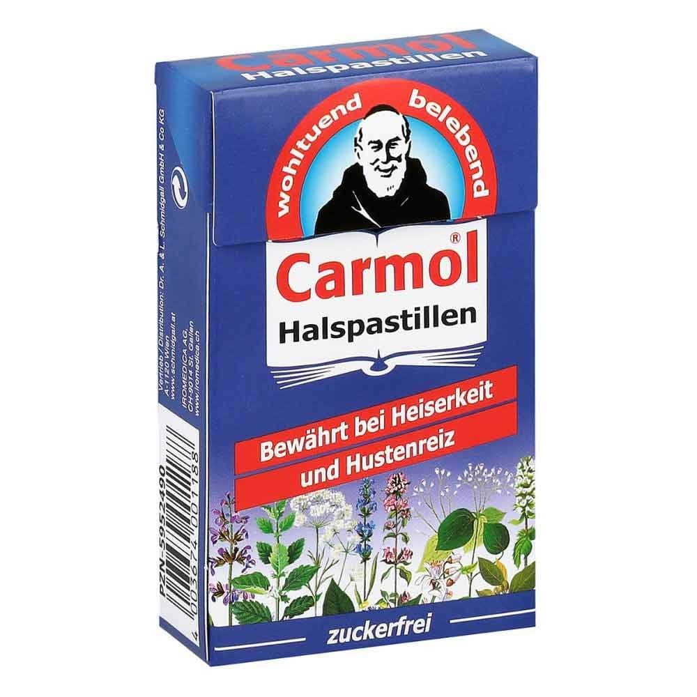 Carmol Past Gola S/zucch 45g