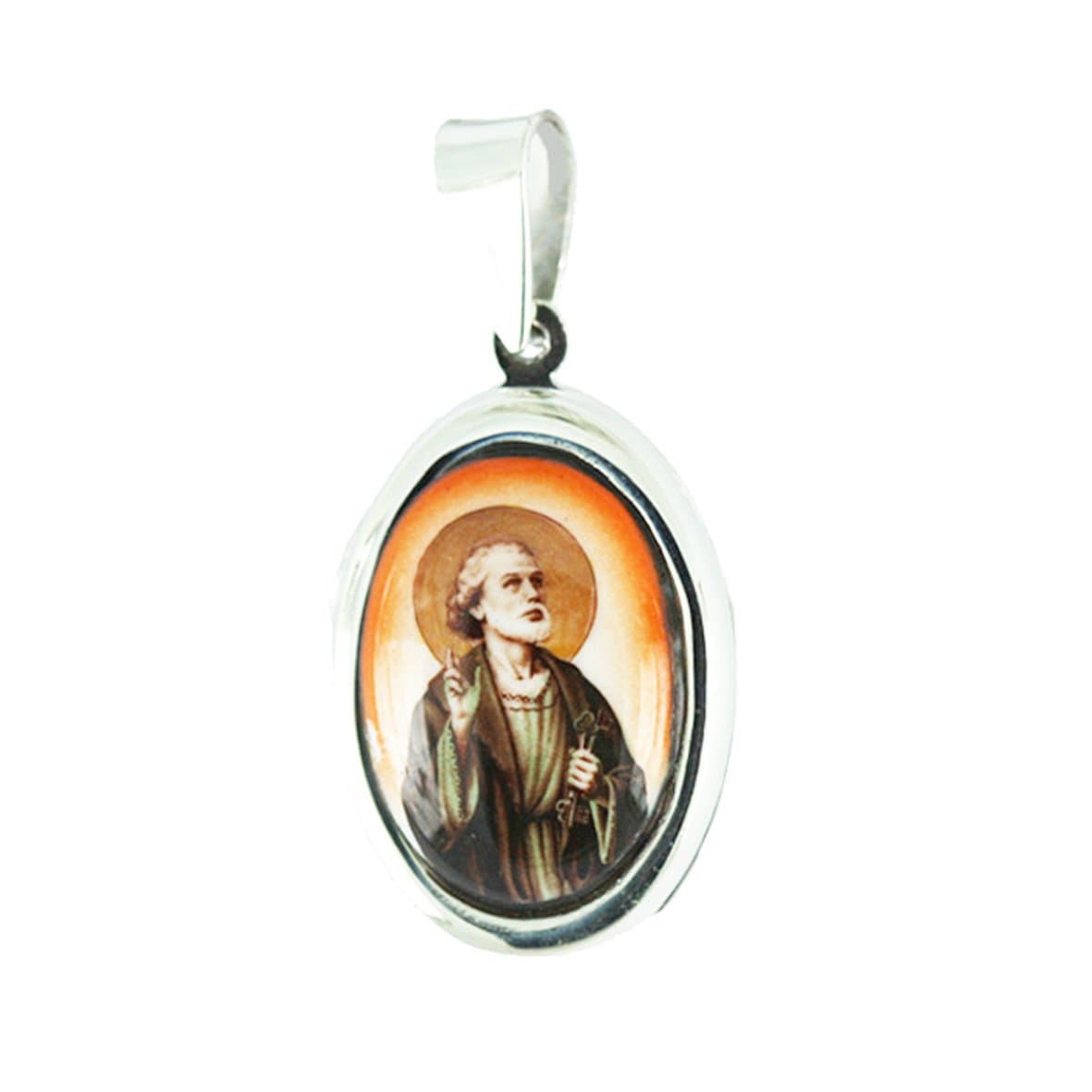 kaskote-colgante Locket Silver 9.25. Reason San Pedro FIRE Enamel