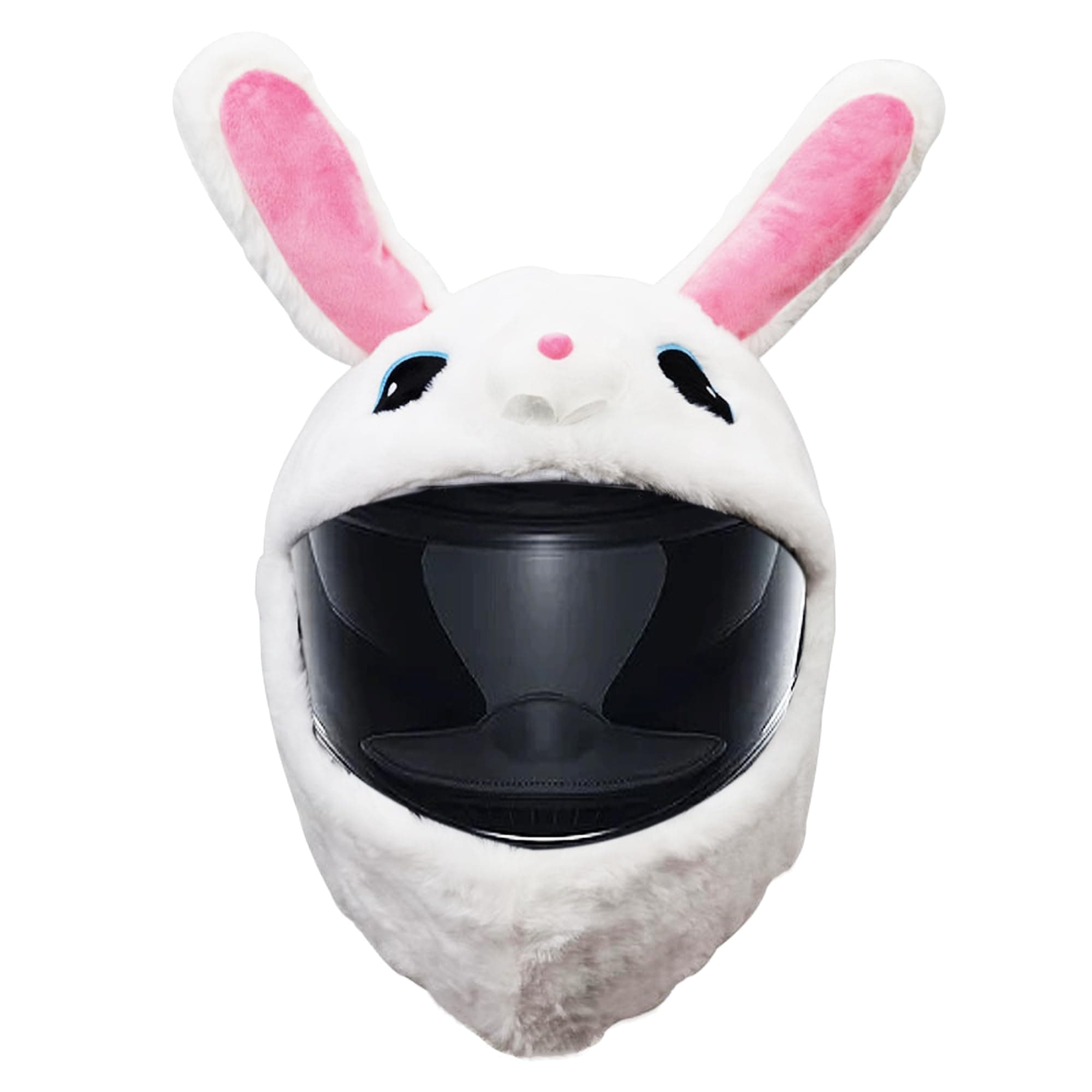 Motorcycle Helmet Cover, Funny Helmet Decoration, Fun Rides and Gifts(Plush Animal)