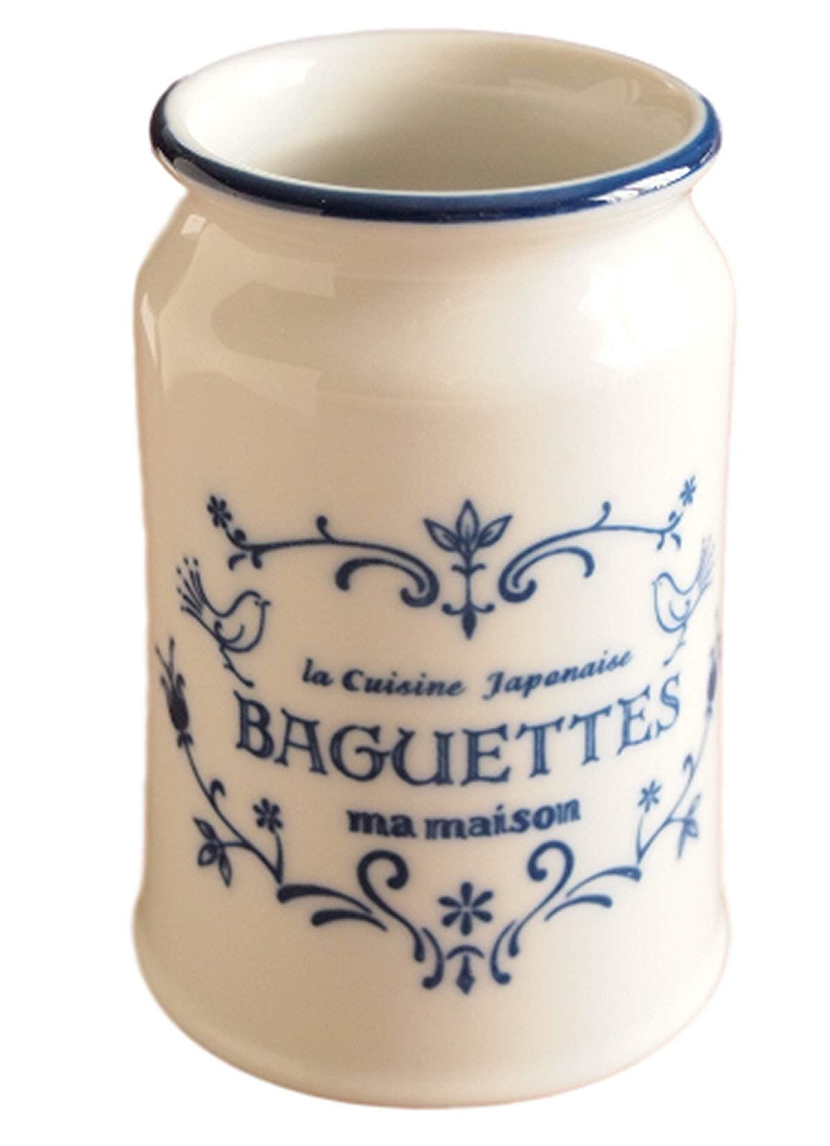 [French Country antique miscellaneous goods] Roxas porcelain, chopsticks and spoon organized in the! Cousine series free pot S