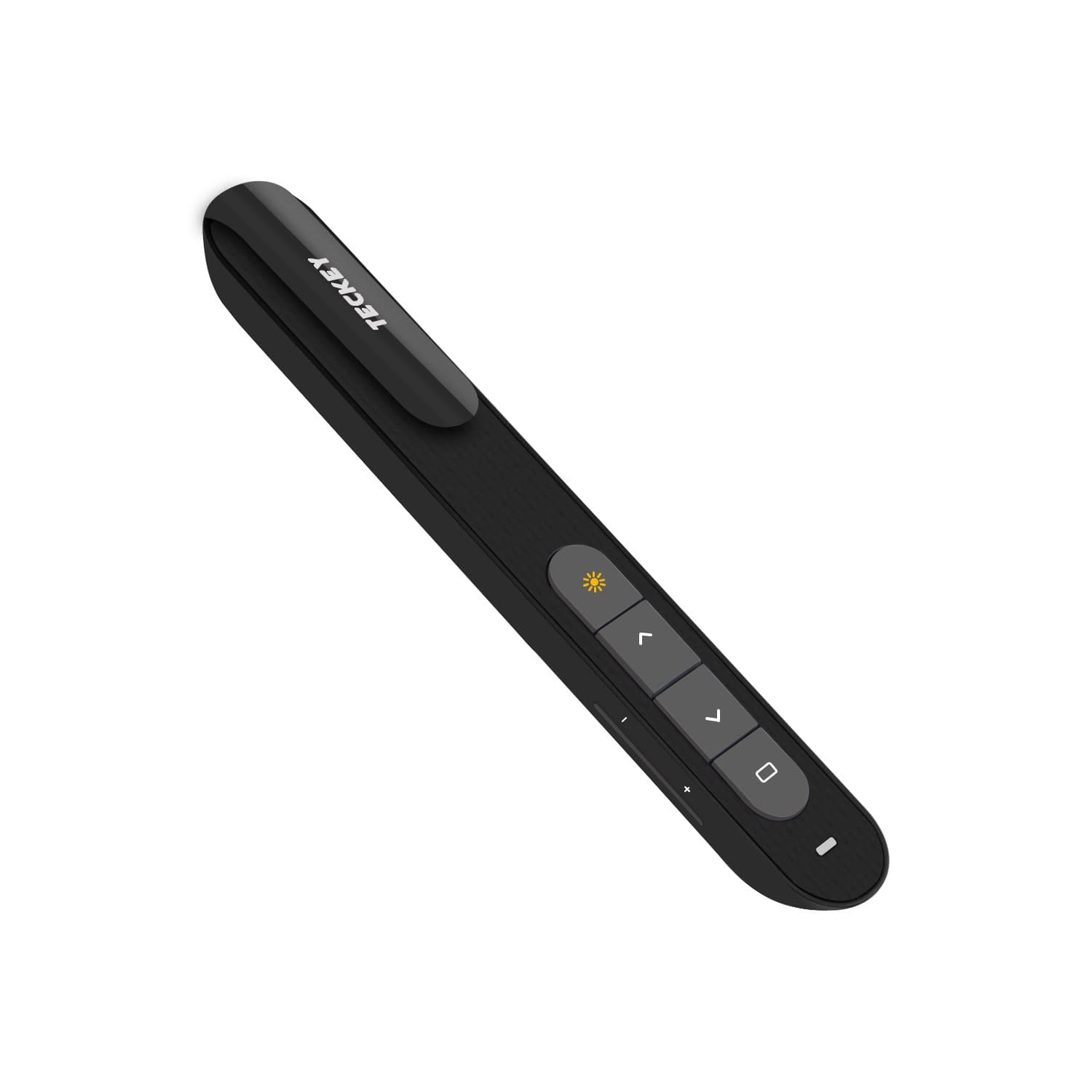 Wireless Presenter for PowerPoint, Pointer Pen, 2.4 GHz USB Remote Control Powerpoint, PowerPoint Clicker, Remote Control Range: Up to 100m, Black (Teckey)