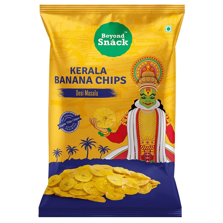 Beyond Snack Kerala Banana Chips -Desi Masala 70 Gms