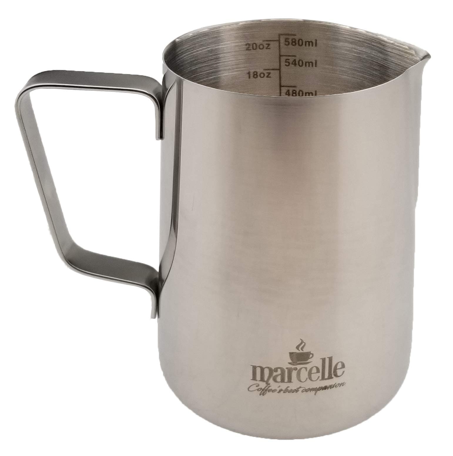 MarcelleStainless Steel Milk Frothing Pitcher (20 oz)