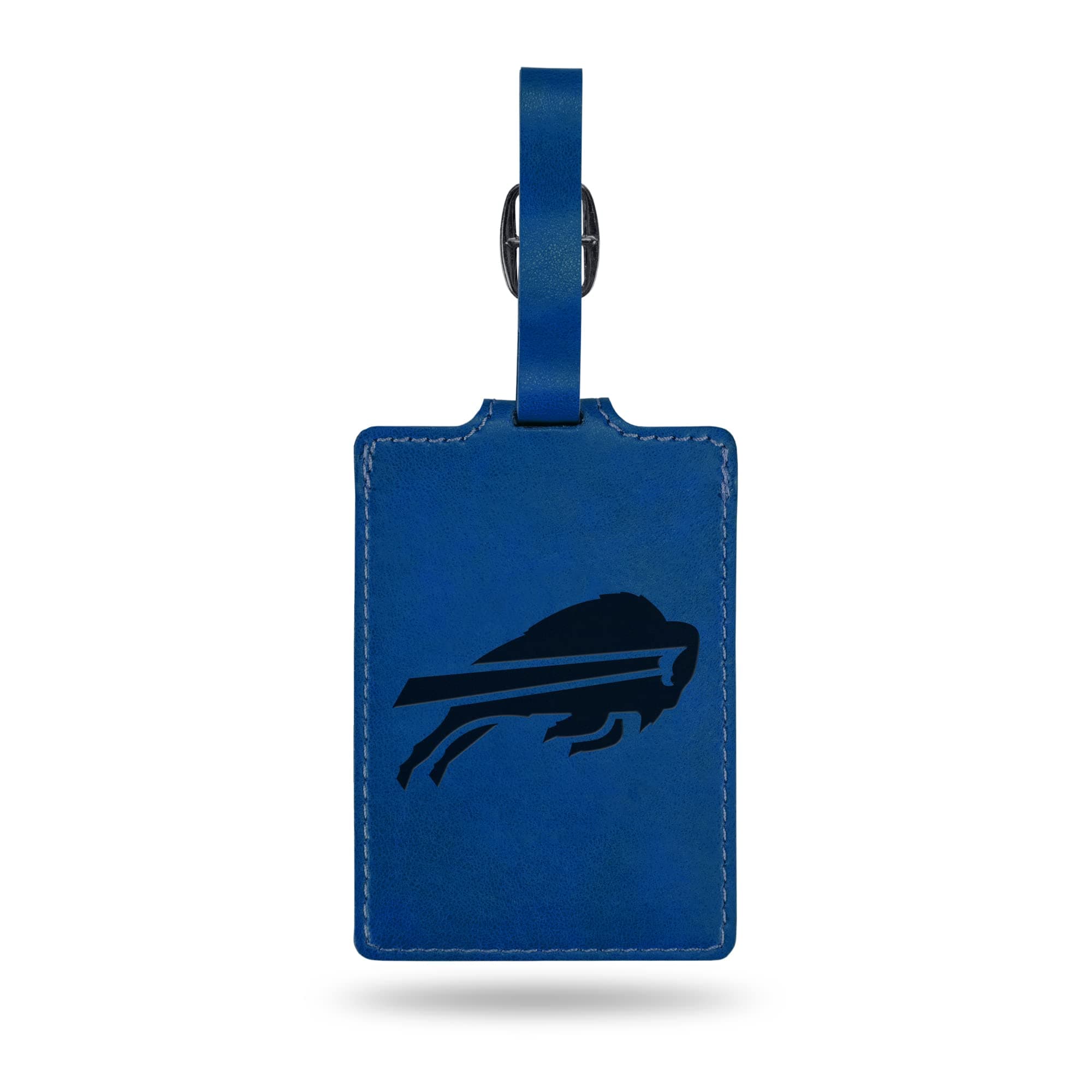 Rico IndustriesRico Industries NFL Chicago Bears Navy Laser Engraved Ultra Suede Luggage Tag - Includes ID Card 2.75 * 3.5 inches