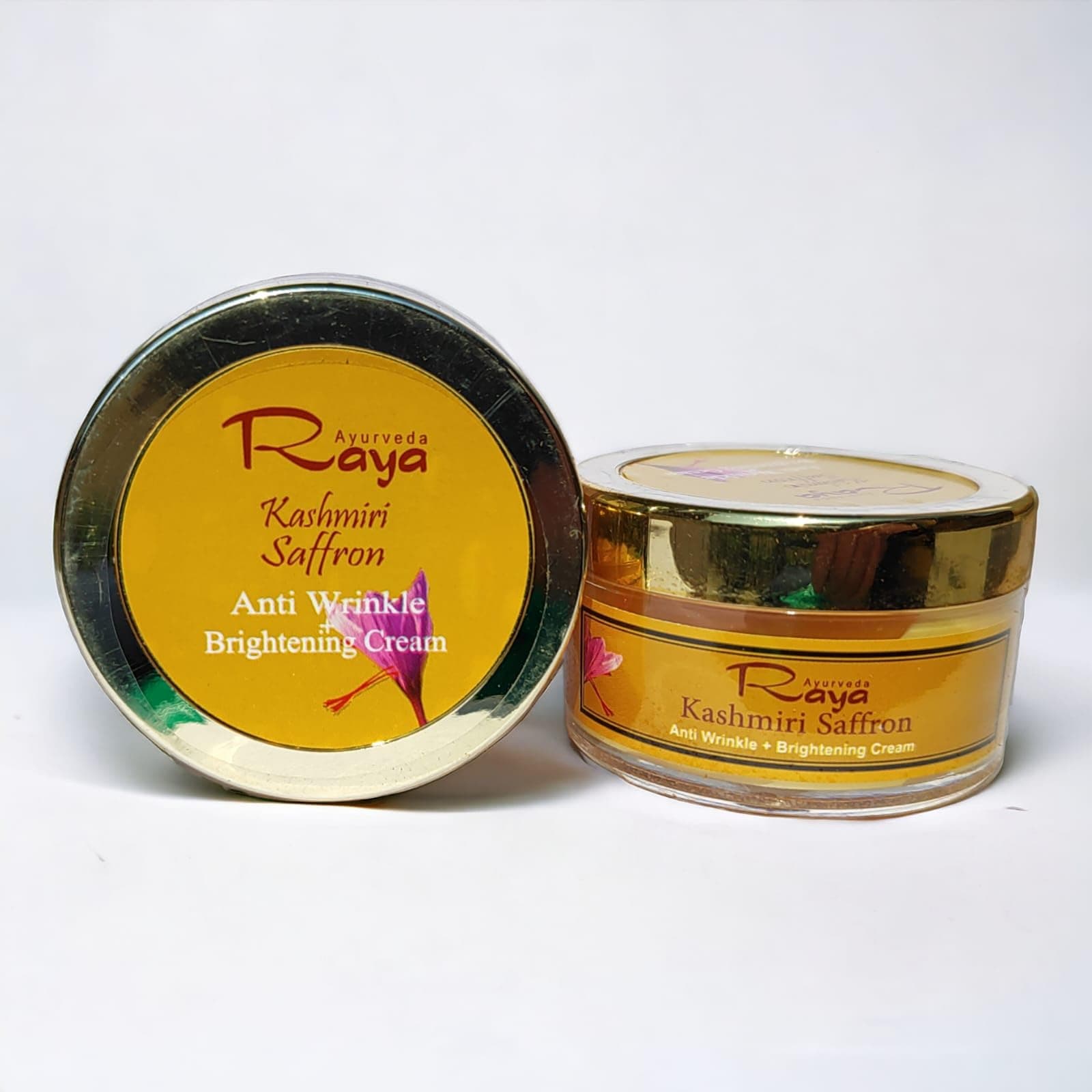 Raya Saffron Cream - Raya Saffron Anti Wrinkle Brightening Cream - Kashmiri Kesar Face Cream