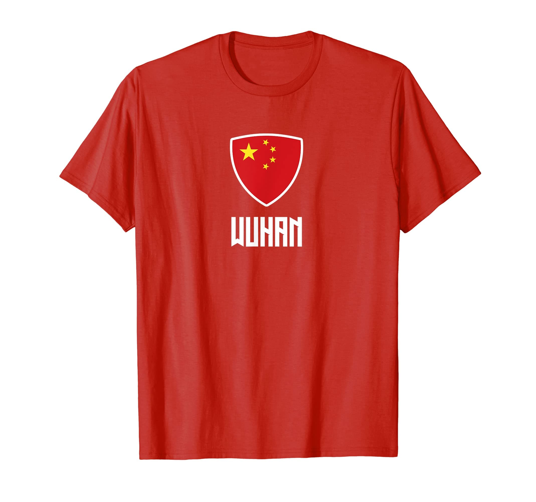 Wuhan Chinese Flag Roots Heritage China T-Shirt