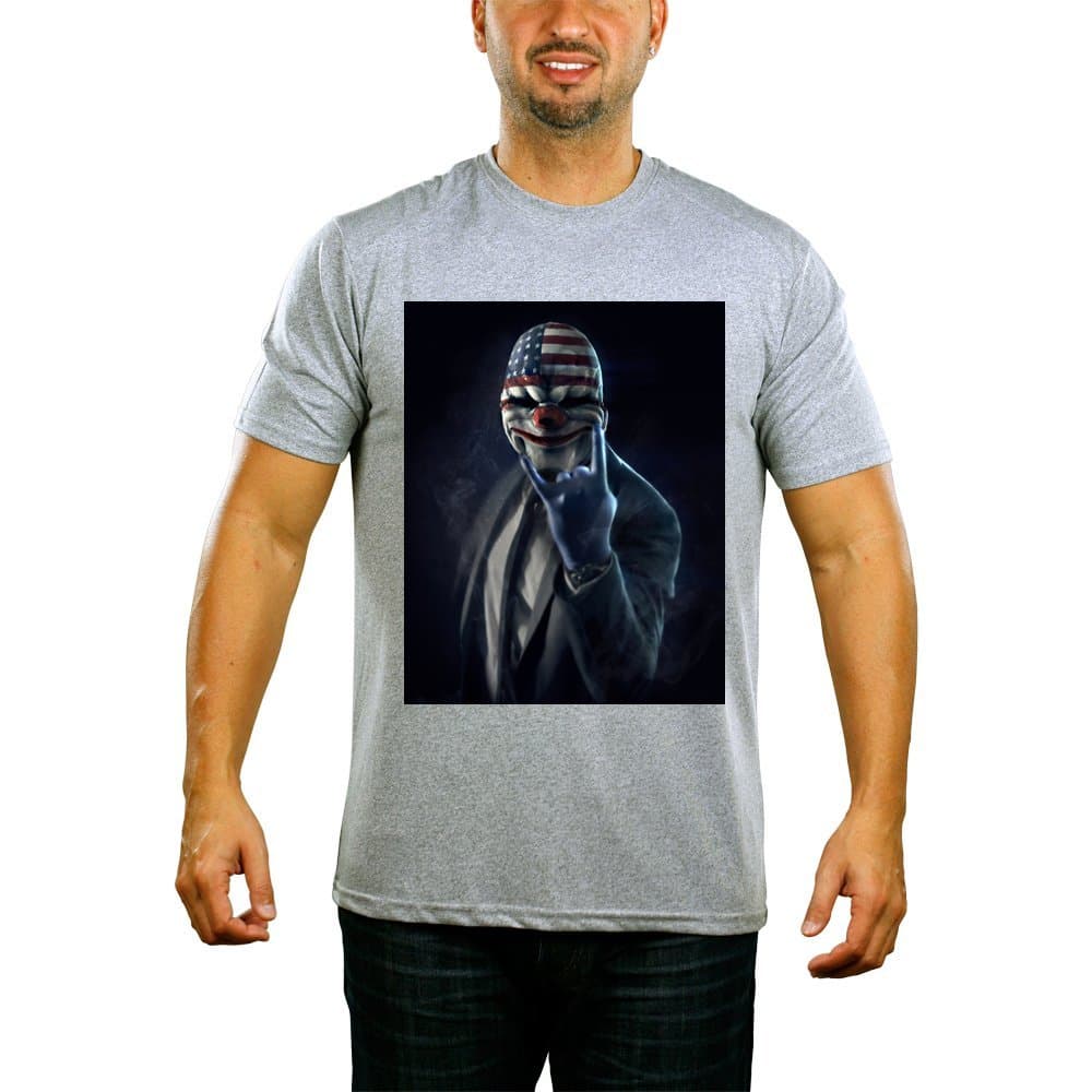Payday 2 The Heist Character T-Shirt Mens T-shirt