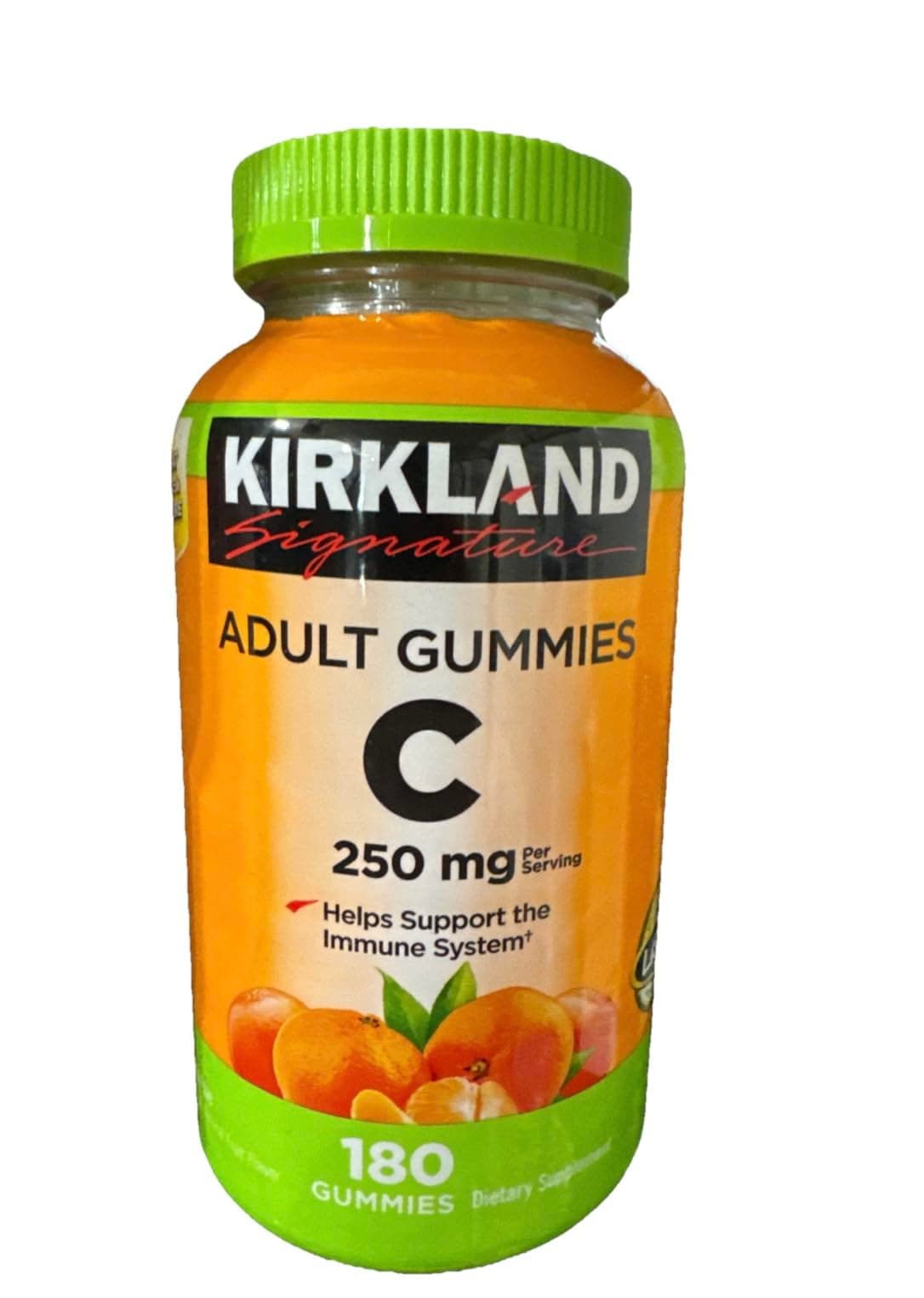 Kirkland Signature Vitamin C Adult Gummies 250 mg, 180 Count