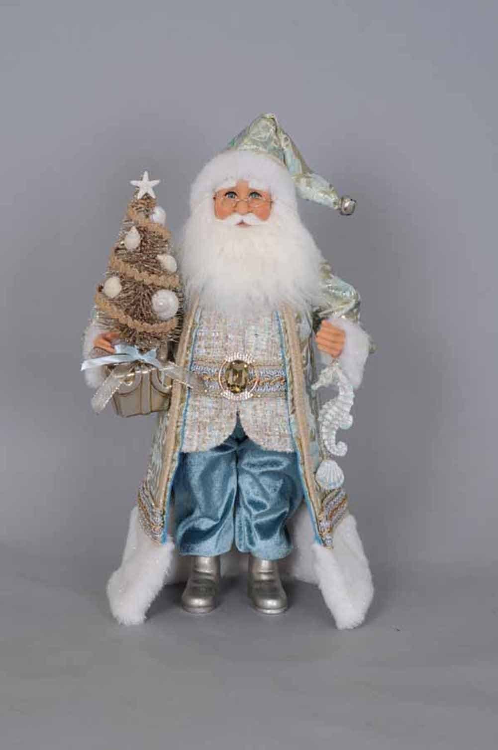 Karen Didion Blue Coastal Santa