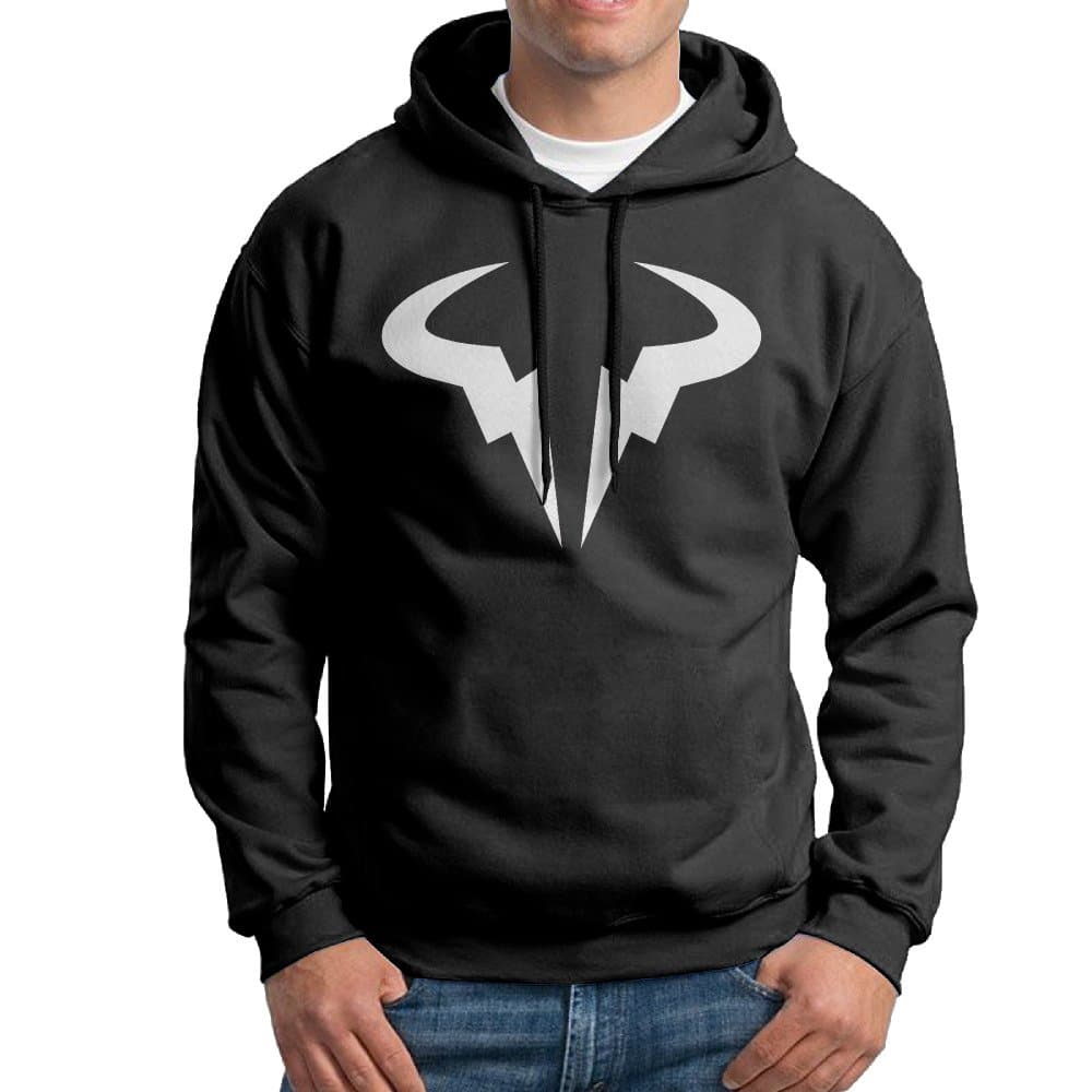 Rafael Nadal OX Bull Head Men's Blank Hoodie Sweatshirt Coat