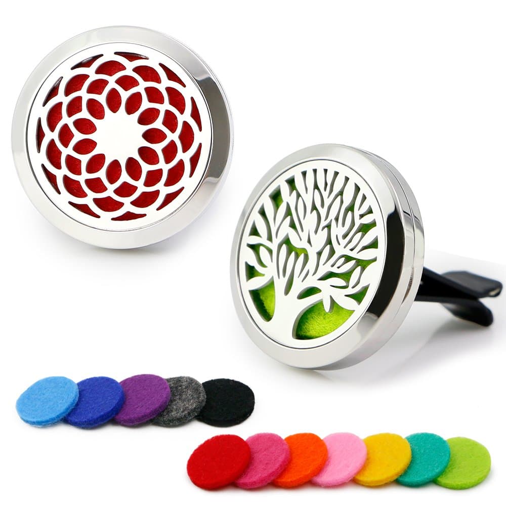 2PCS Essential Oil Car Diffuser Vent Clips