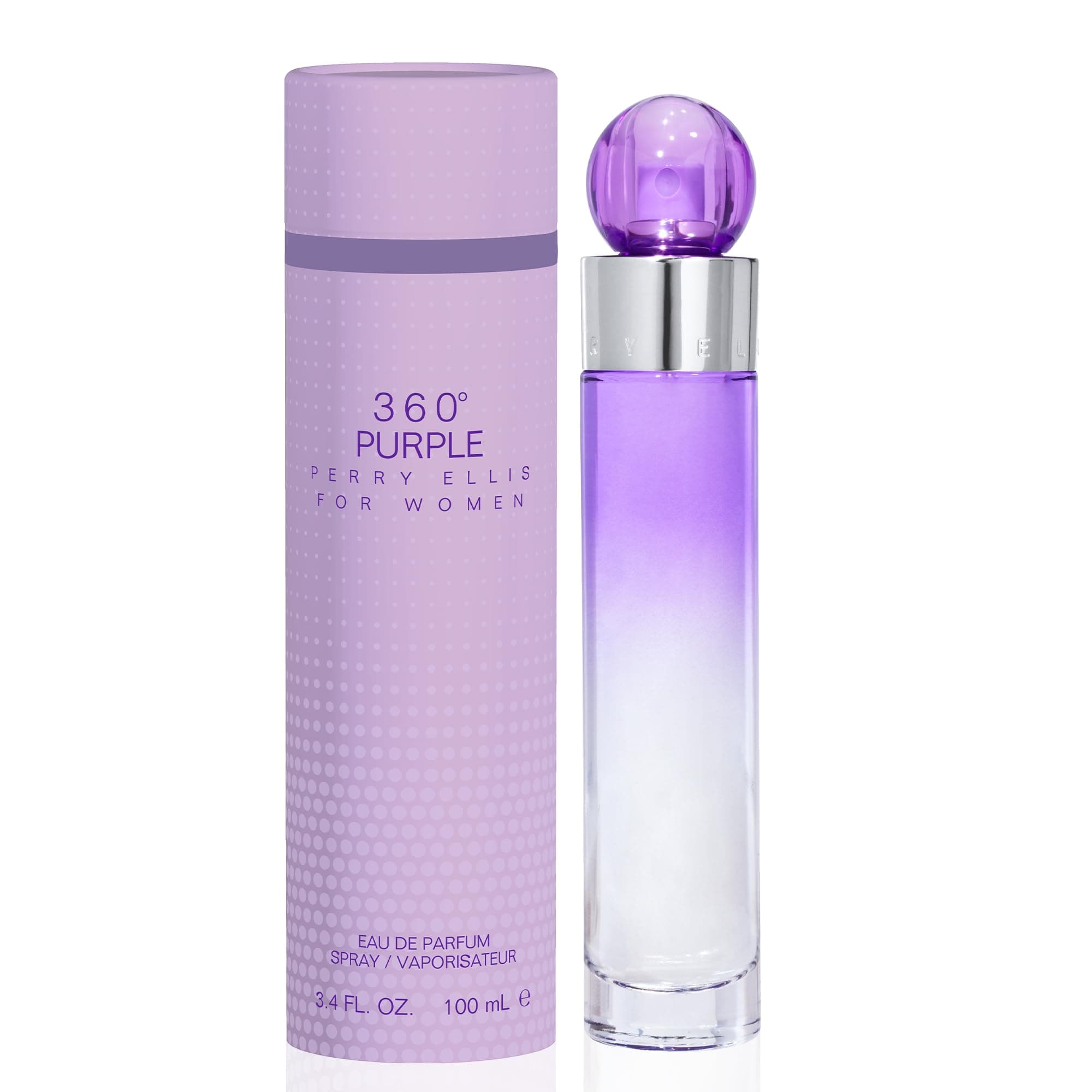 360 Purple for Women, 3.4 fl oz Eau de Parfum Spray