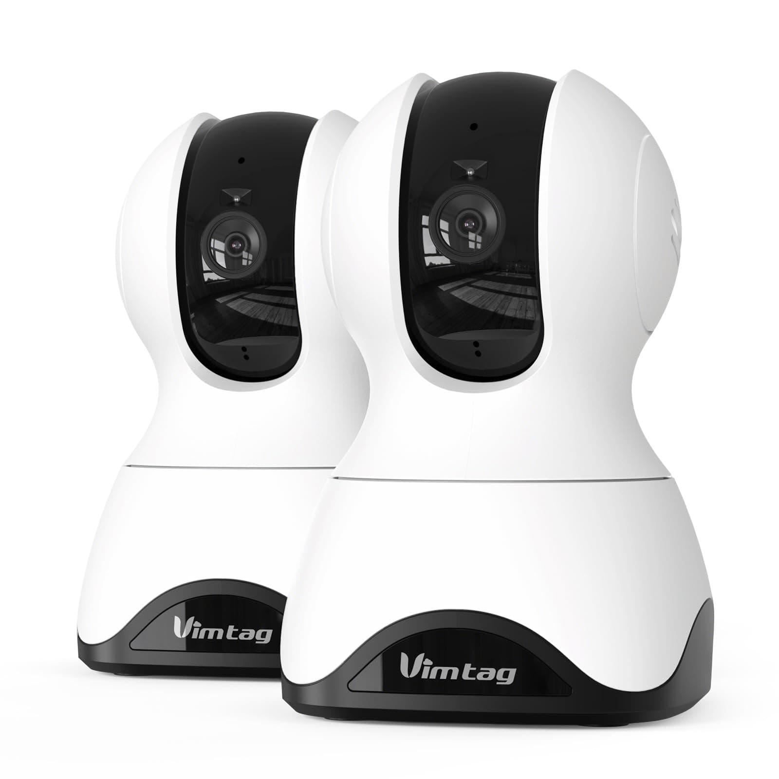 VIMTAG 4K UHD Indoor Cameras for Home Security, 360° Pet Camera Indoor with Phone App, Dog Camera with Speaker, 5G/2.4G WiFi, Motion Tracking&AI Detection, 2-Way Audio, Night Vision, SD/Cloud Storage