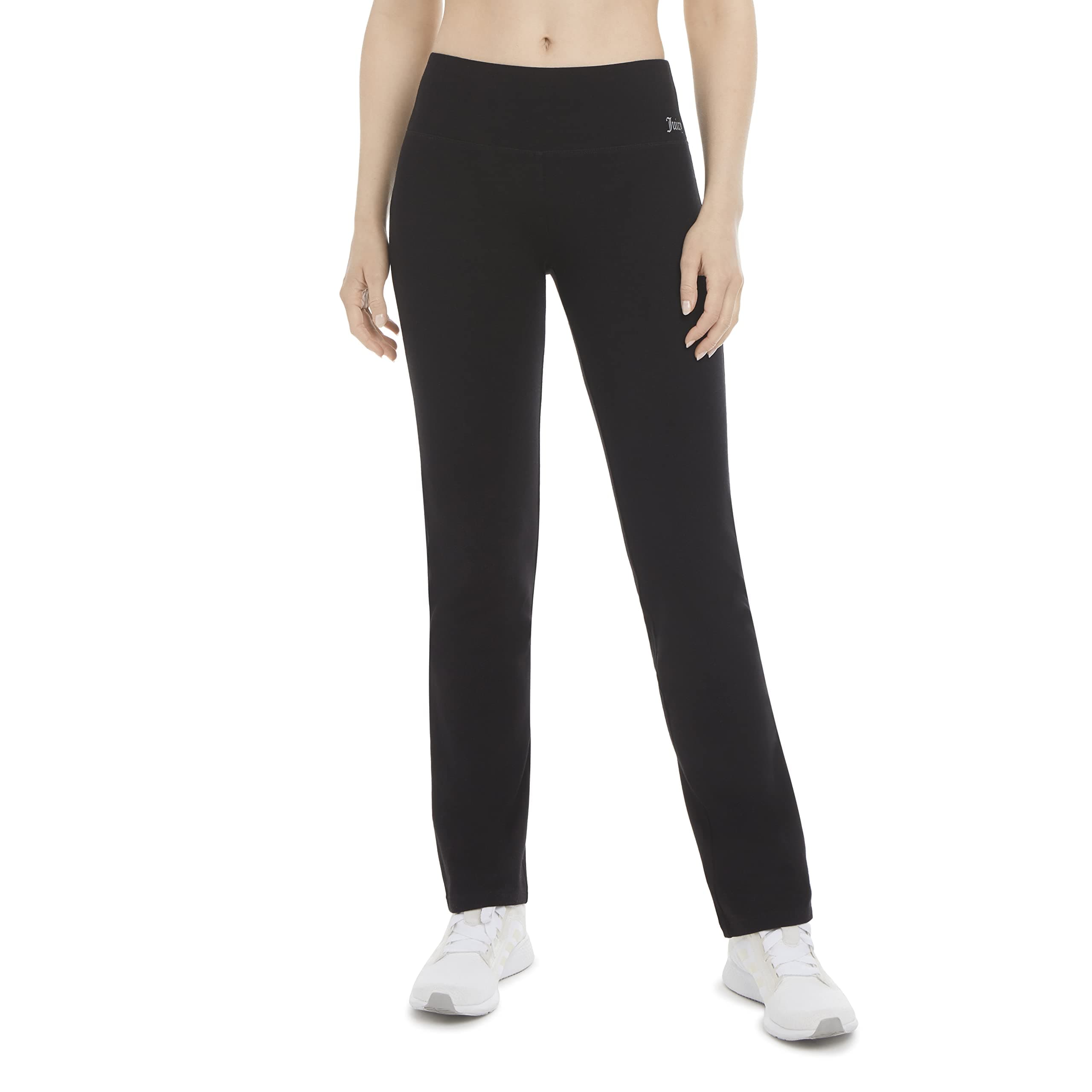 Juicy CoutureWomen's Essential High Waisted Cotton Yoga Pant