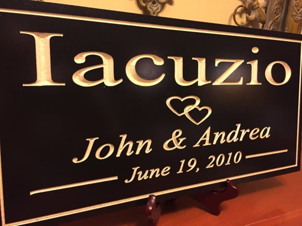 Wedding Established Sign Man Cave Sign Family Name Wood Sign Personalized Wedding Gift Family Name Established Sign Wood