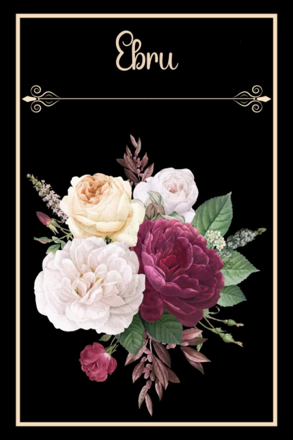 Ebru: Cahier personnalisé | Cadeau prénom Fete des mères | Cadeau individuel pour femmes et filles, A5 /120 pages lignées