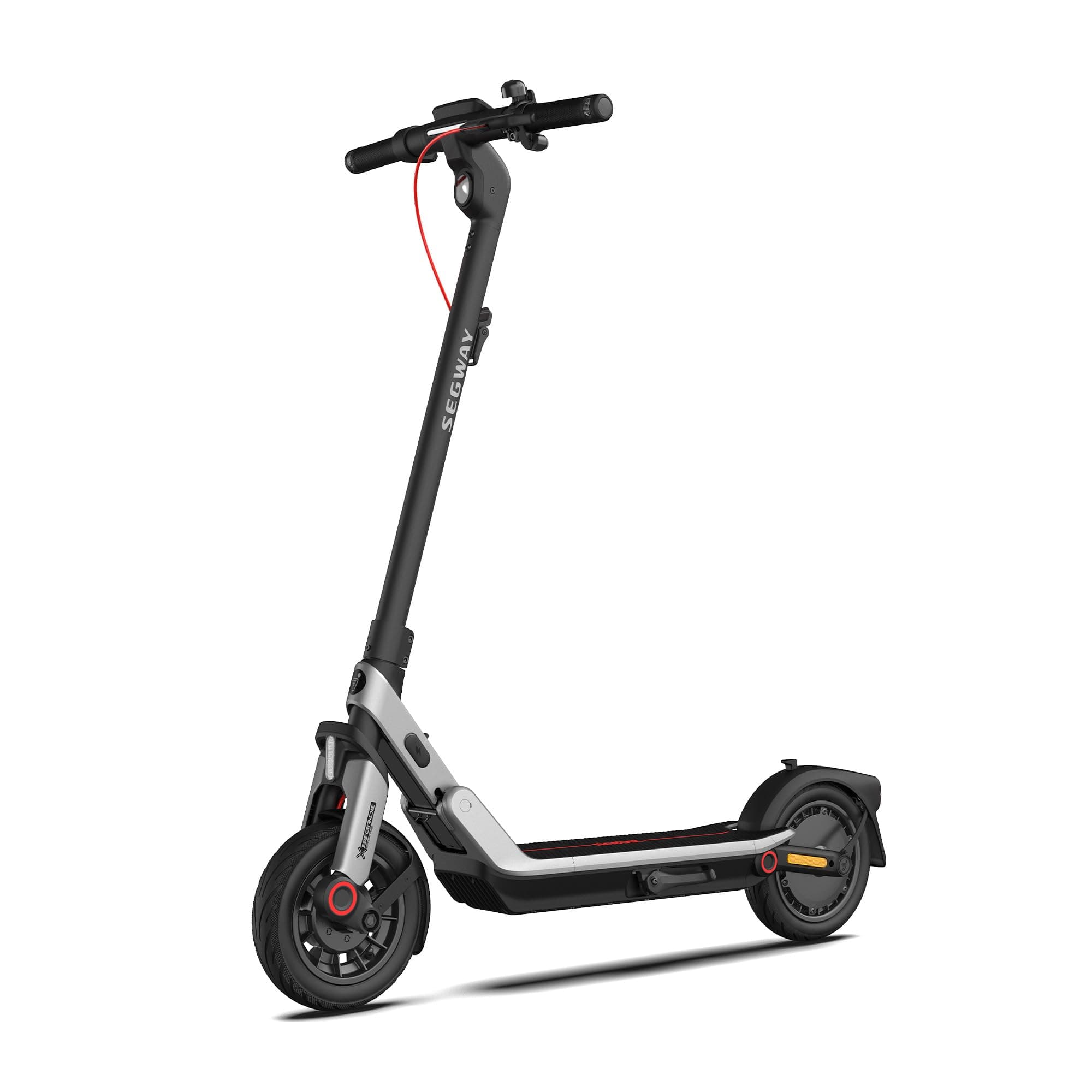 Segway Ninebot E2 Plus II/E2 Pro/E3 Pro Electric Scooter, 15.5–20 MPH, Long Range, Dual Elastomer Suspension (E3 Pro only), Foldable Adult Scooter, UL 2272 & 2271 Certified