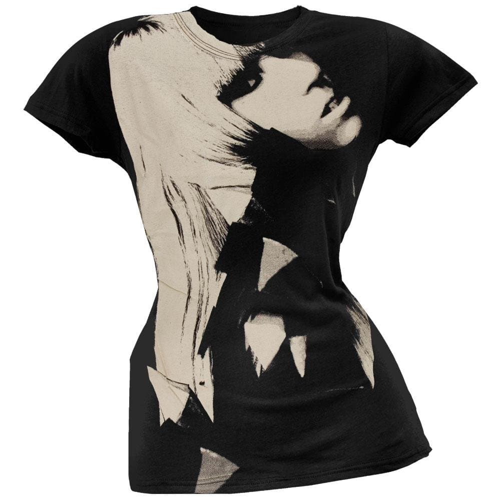 LADY GAGA "CLOSE UP" 2-SIDED JUNIORS FITTED TEE (Large)