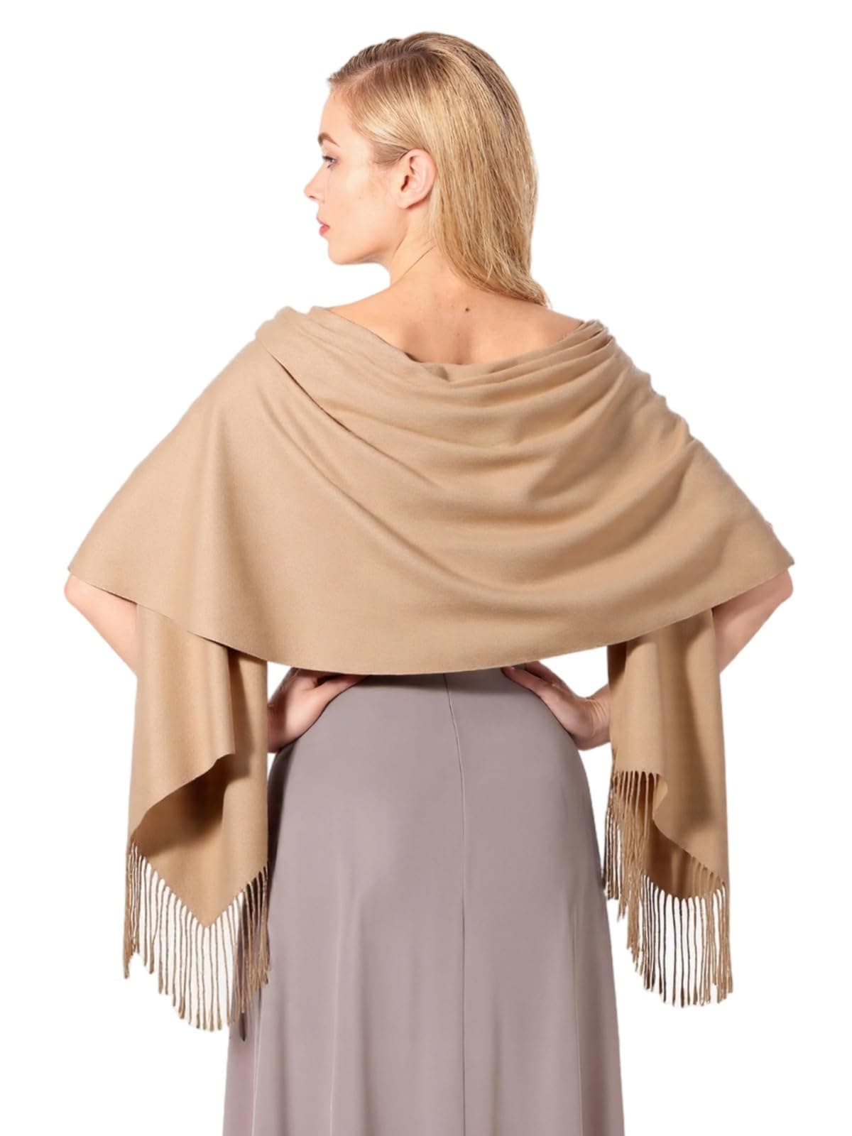 Pashmina Shawl Wraps Cashmere Feel Soft Scarves Winter Warm Fashion Scarf Women Evening Dresses Wedding Bridesmaid