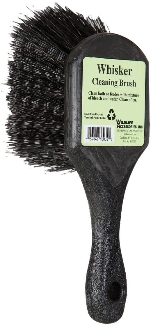 Wildlife Accessories S-10032 Whisker Bird Bath Brush, 8-Inch