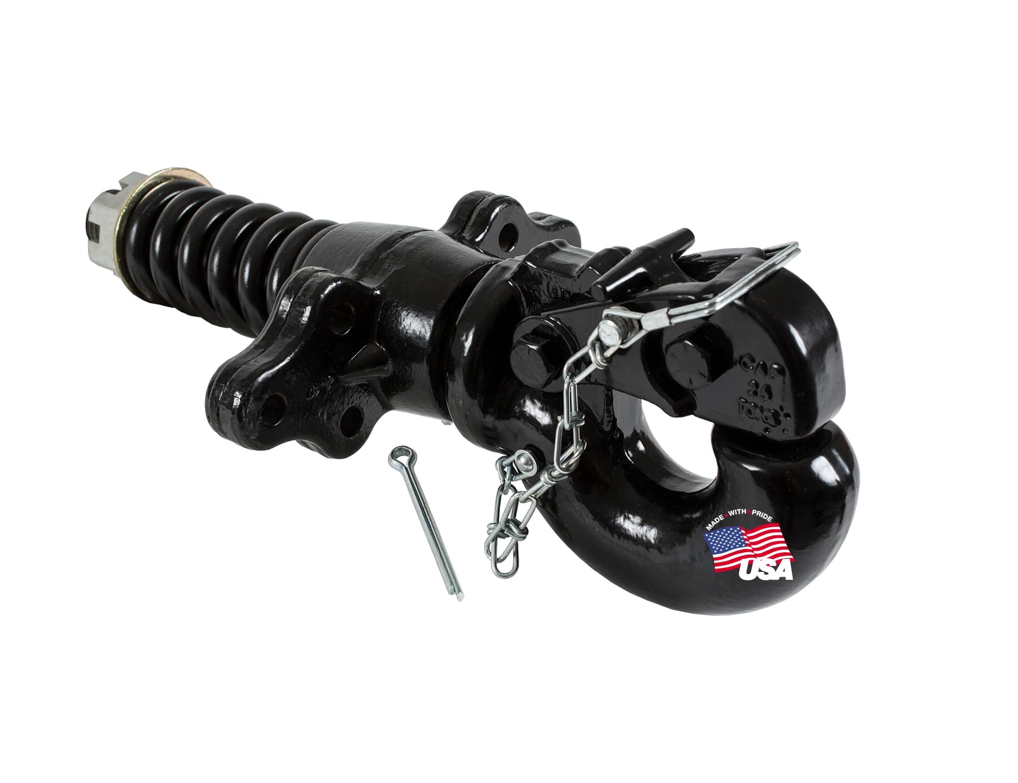 Buyers Products BP200 25 Ton Capacity Swivel Type Pintle Hook, MGTW 50000lbs, MVL 6000lbs, Recommended For Off-Road Application