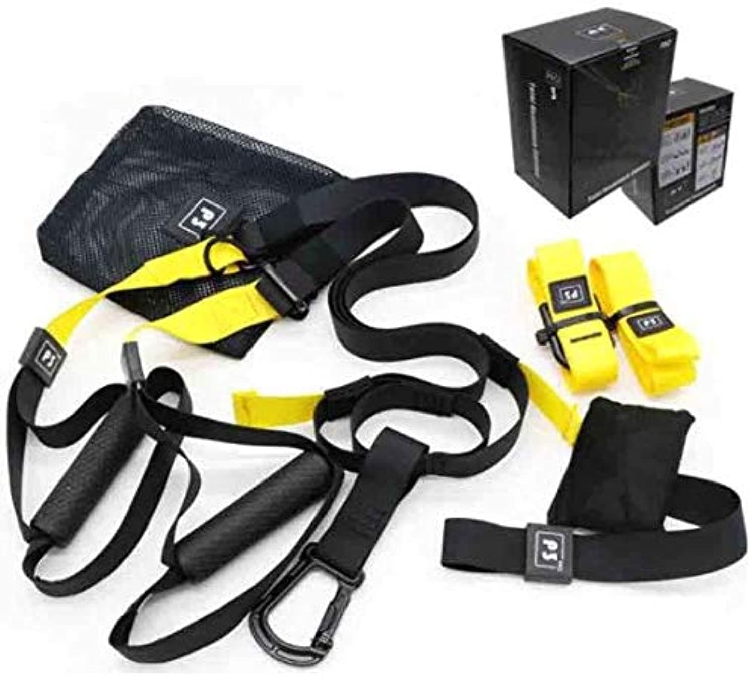 PRO Fitness Exercise Resistance Bands Suspension Trainer Workout Crossfit Training Kits Portable