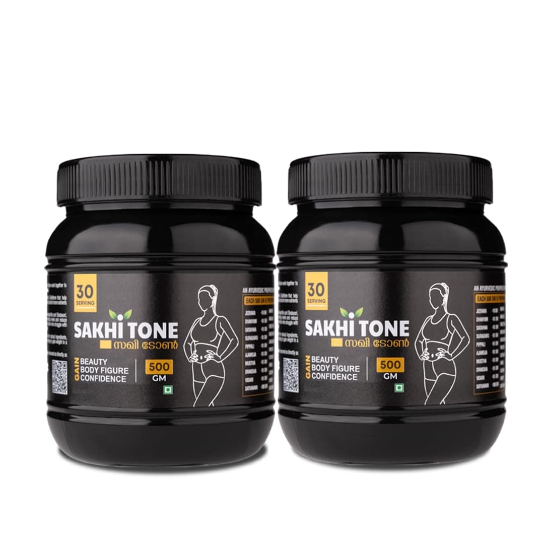 Sakhi Tone Ayurvedic Weight Gainer For Women With Natural Ingredients To Improve Physique By Boosting Muscle Mass, Stamina