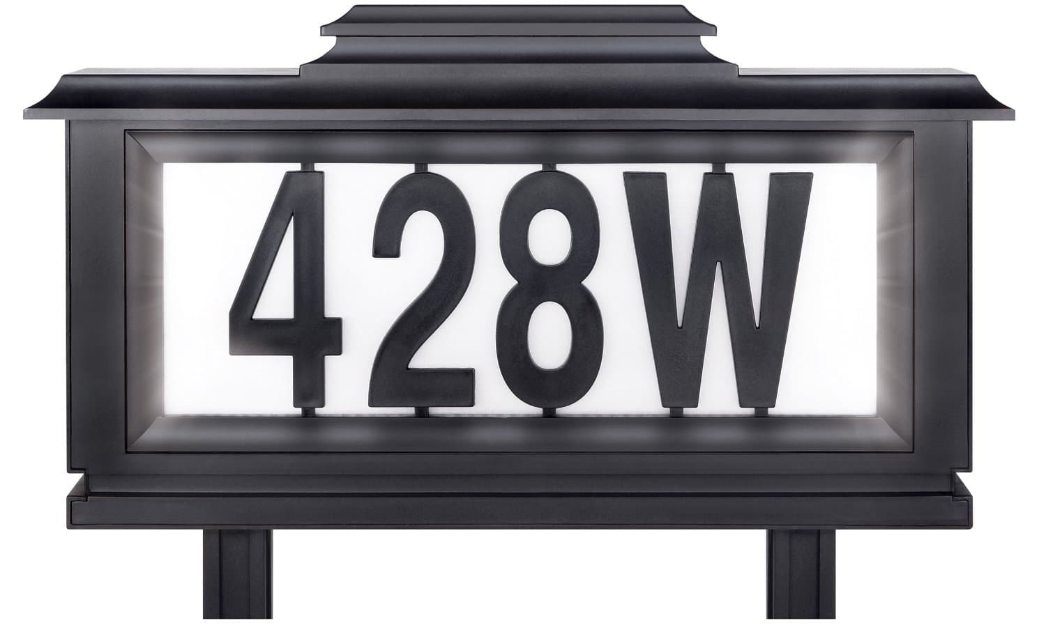 Apothecary & Company Solar Powered Address Stake