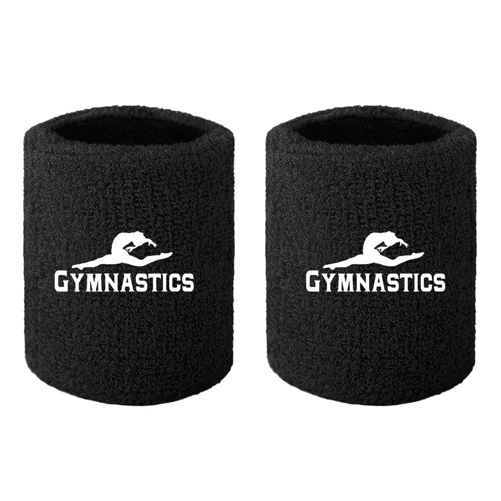 Unisex Gymnastics Wristbands Sweatband 4" x 2.75" (One Size, Cotton Blend) - Athletes & Sports Enthusiasts