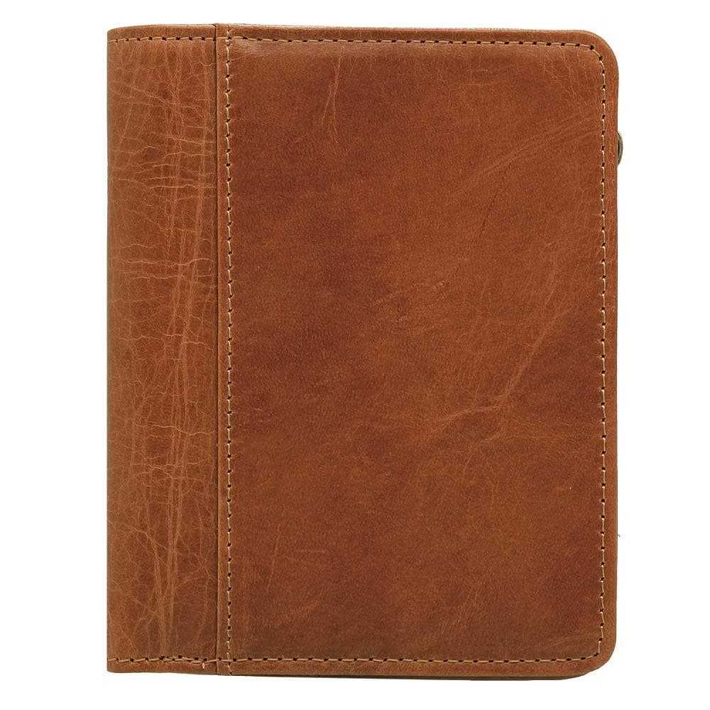 Hibate Men's Leather Wallets RFID Blocking Wallet for Men Women Credit Card Holder Coin Pocket Case Purse - Brown