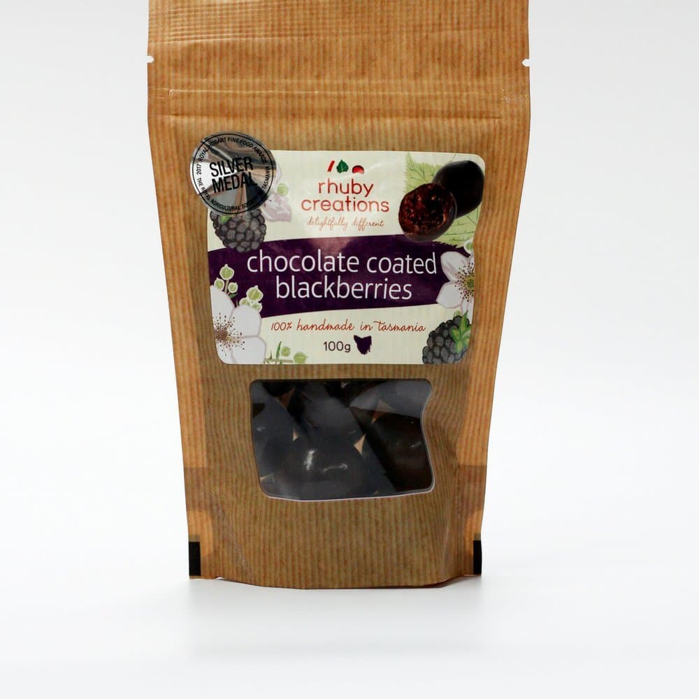 Chocolate Coated Blackberries