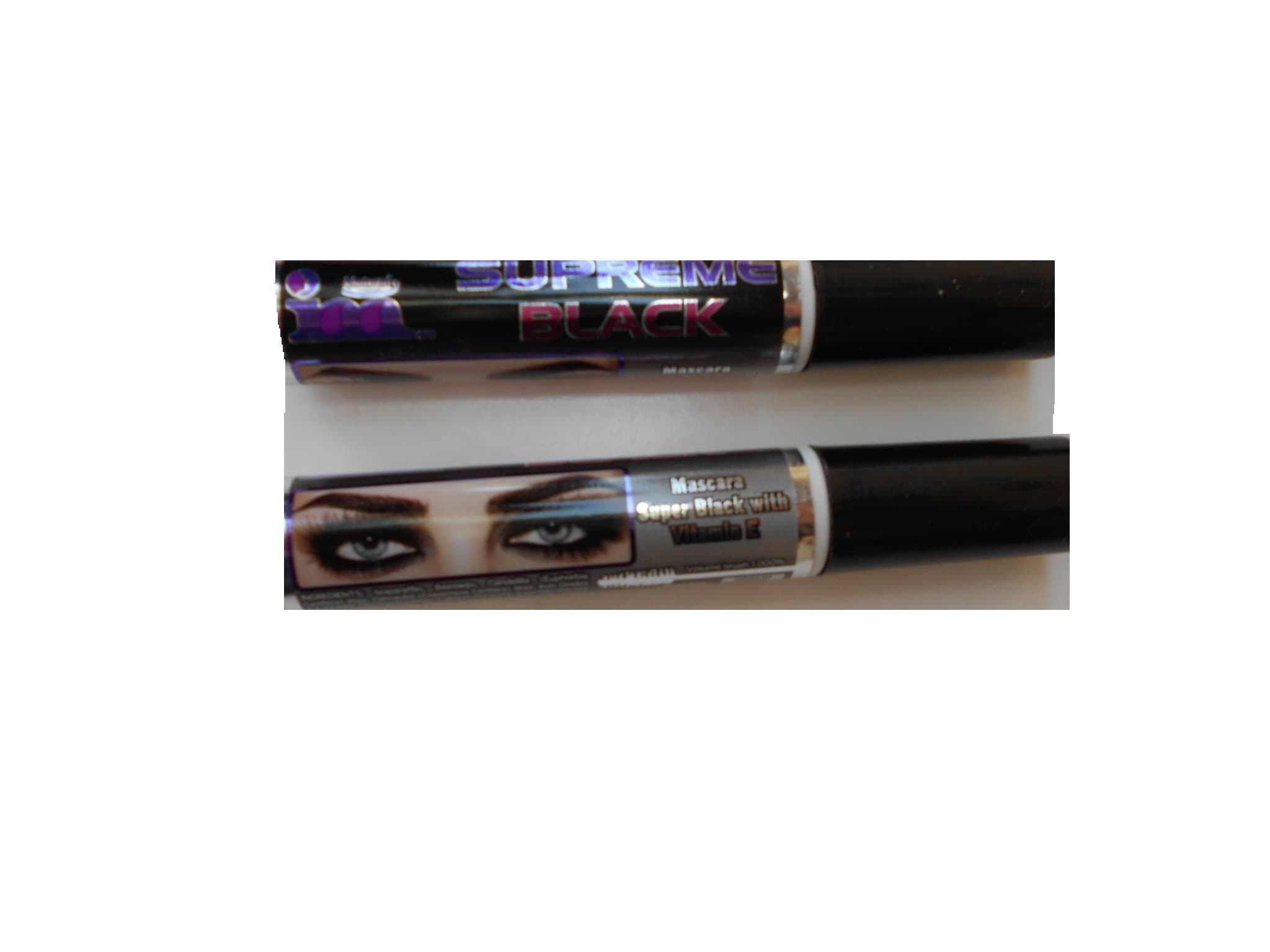 IM NATURAL SUPREME BLACK MASCARA WITH VITAMIN E 0.45 OZ.