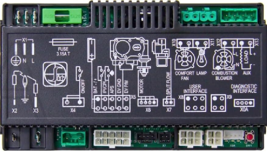 Proflame 2 Series Sit IFC Control Module 0.584.625 Electronic Ignition Module IPI CPI Controller with preset 5 Second Flame Failure Response Time FFRT5 Atmo or Fan capability.