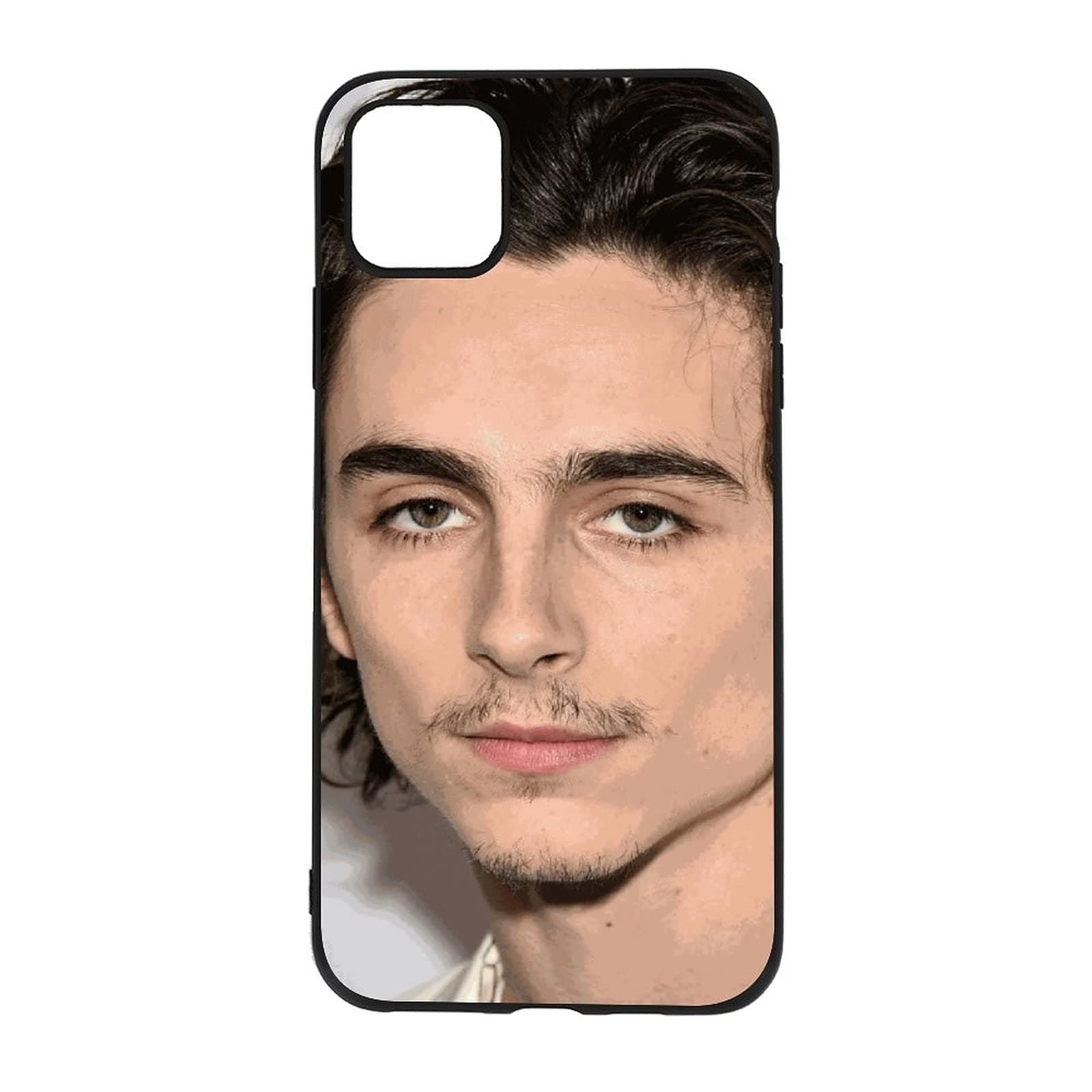 Timothee Chalamet iPhone 11 Series Black Case | TPU Cell Phone Case for iPhone 11 & 11Pro & 11Pro Max