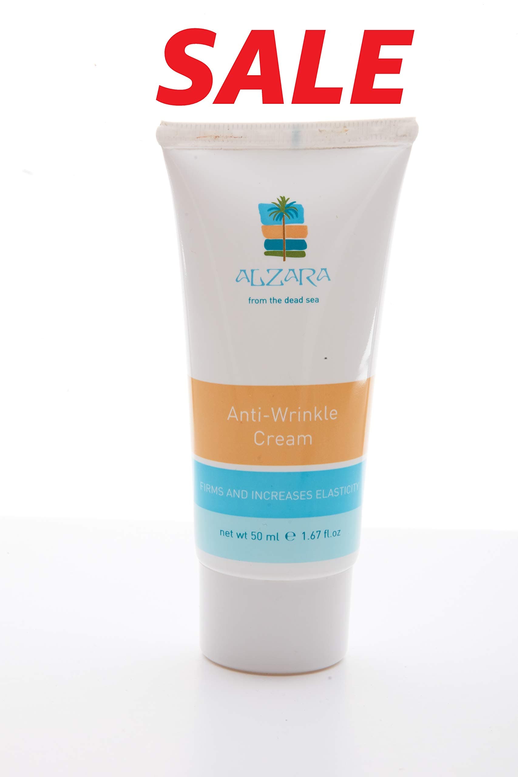 Dead Sea Anti-Wrinkle & Anti-Aging Cream 50 ml - Firms skin and increases elasticity - advanced luxurious cream that stimulates the synthesis of collagen and elastin