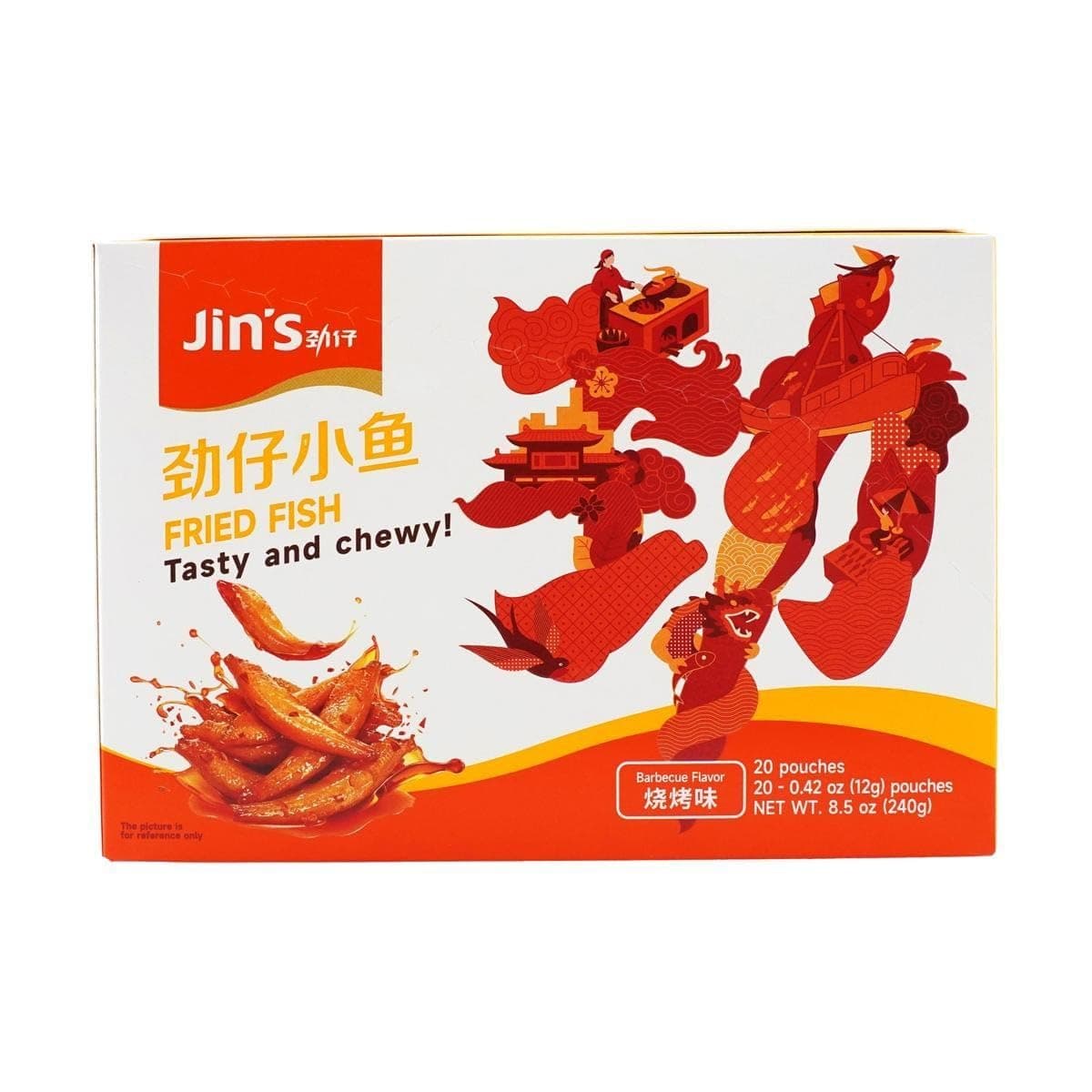 JINZAI Spiced Fish Snack (BBQ)