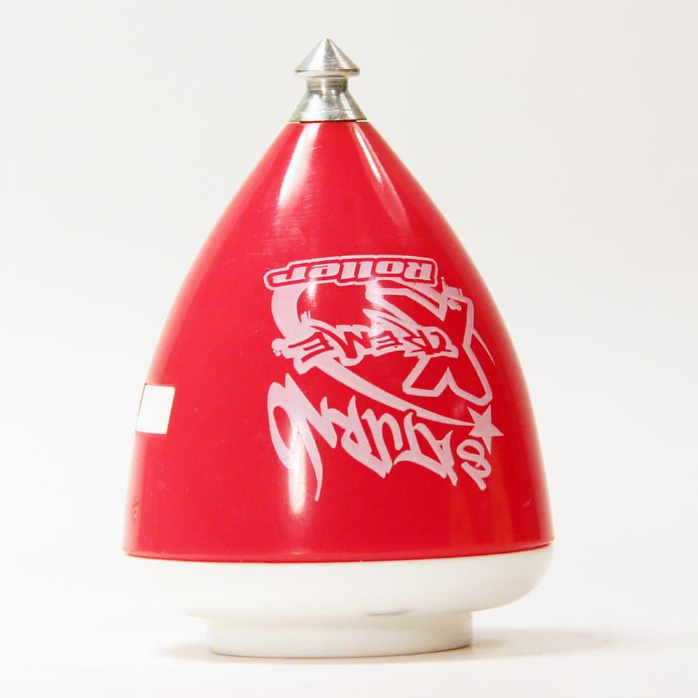 Trompos Space SLSpin Top Saturno Xtreme Roller - Bearing Tip SpinTop - (Red White)