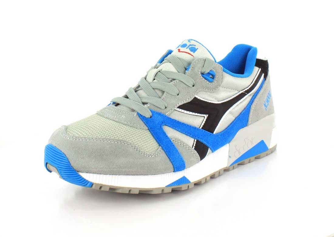 Diadora Mens N9000 NYL Blue Angel Falls/Dresden Blue Running Shoe - 8 M