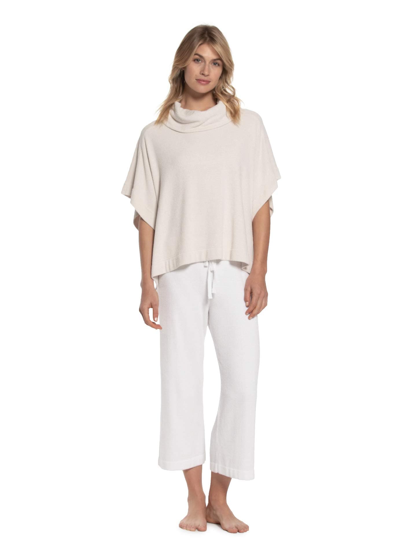 CozyChic Women's Ultra Lite Cowl-Neck Poncho Lightweight Sweater