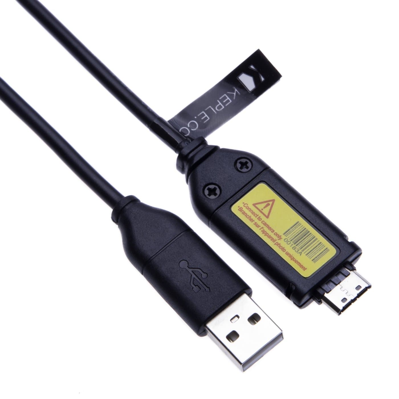 Keple USB Charger & Data Sync Cable Compatible with Samsung Digital Camera ES Series: ES55, ES57, ES60, ES63, ES65, ES67, ES70, ES71, ES73, ES74, ES75, ES78 - Lead model (SUC-3 SUC-5 SUC-7)